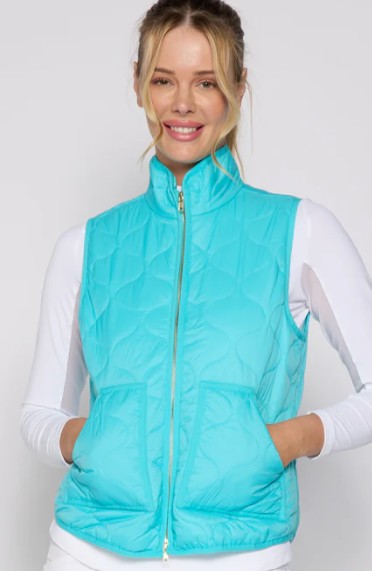 G Lifestyle Double Zipper Padded Vest (Multiple Colors)