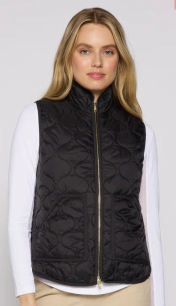 G Lifestyle Double Zipper Padded Vest (Multiple Colors)