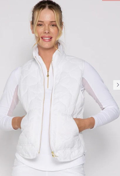 G Lifestyle Double Zipper Padded Vest (Multiple Colors)