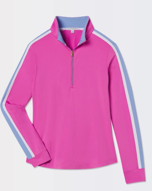 Fairway & Greene POINT TAKEN ERYNN LONG SLEEVE ZIP MOCK