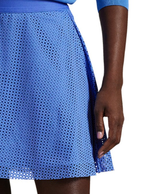 Ralph Lauren RLX INTERLOCK EYELET FLARE SKORT 17" (Multiple Colors)