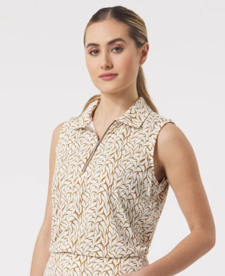 GG BLUE MODERN DESERT Elina Ice Sleeveless Polo