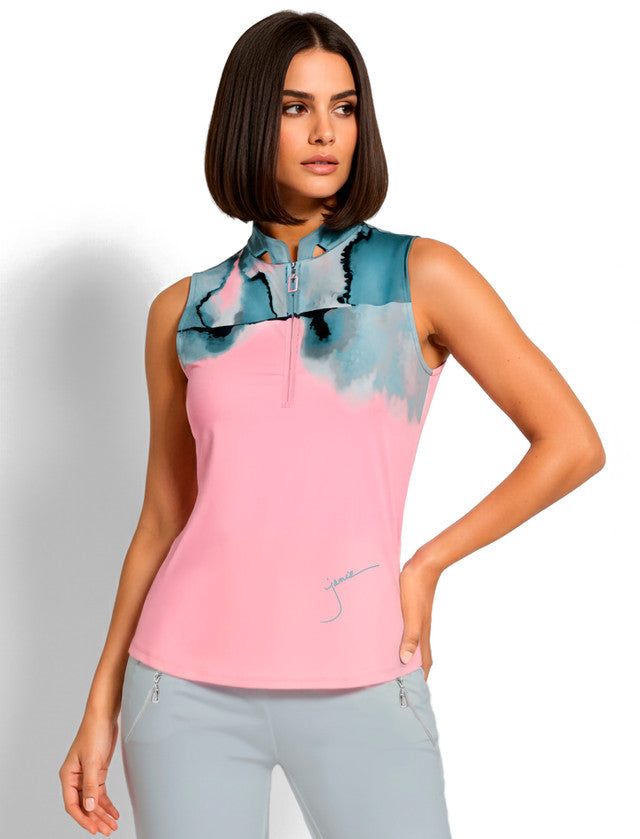 Jamie Sadock Sleeveless Polo - FLARE
