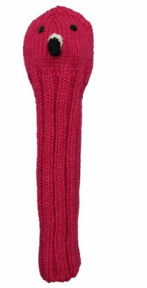 SUNFISH KNIT WOOL FLAMINGO DRIVER HEADCOVER