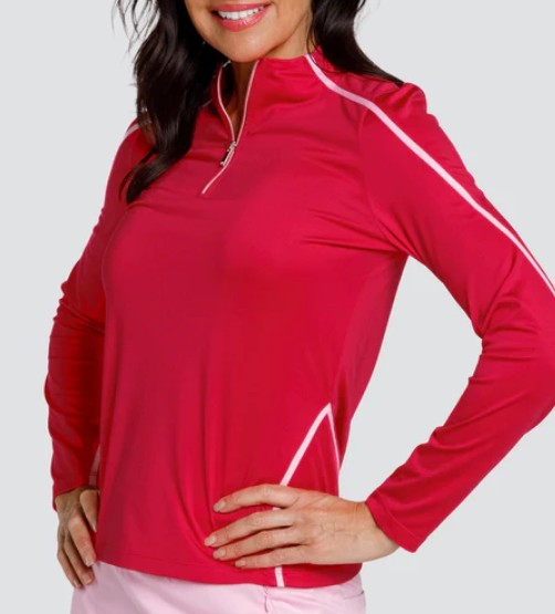Tail Better HIBISCUS PALMS Long Sleeve Florian Top (Multiple Colors)