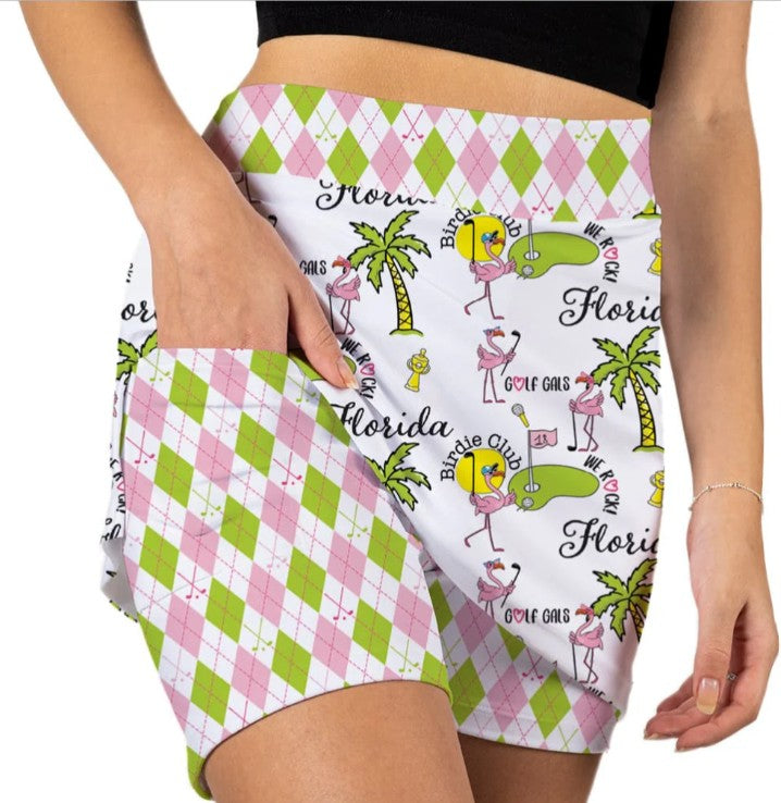 Skort Obsession FLORIDA GOLF SKORT 17"