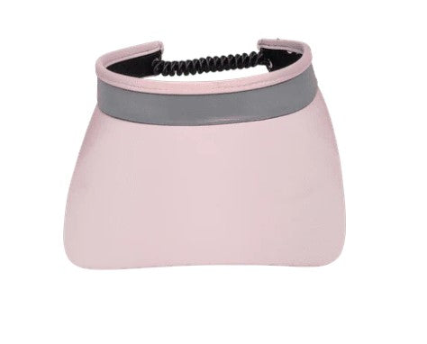 GloveIt Fore Ever Pink Print Solid Coil Visor