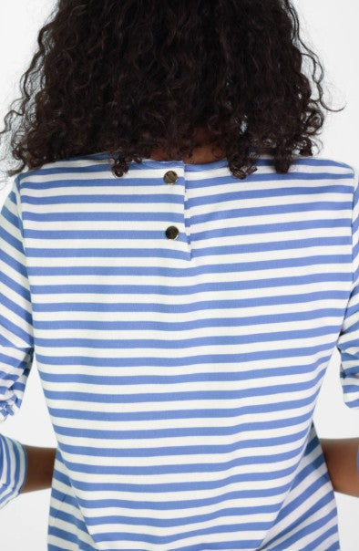 Duffield Lane French Terry Zoey 3/4 Sleeve Dress
