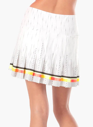 Lucky in Love Paisley in Love Sunset Glow Border Skort