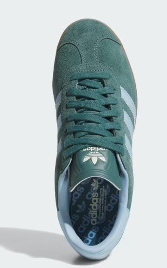 Adidas Gazelle Spikeless Golf Shoes in Preloved Teal / Clear Sky / Gum