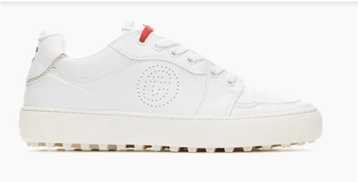 Duca Del Cosma Giordana White Golf Shoe