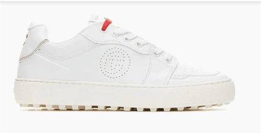 Duca Del Cosma Giordana White Golf Shoe