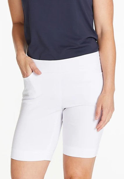 SPORT HALEY Slimsation Golf Pull on Solid Short 9"