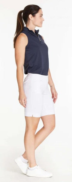 SPORT HALEY Slimsation Golf Pull on Solid Short 9"