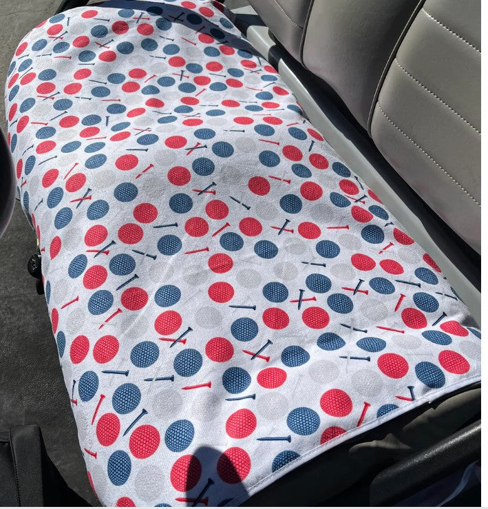 Birdie Balou Ball Brights Golf Cart Seat Cover (Multiple Colors)