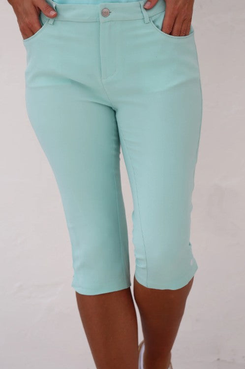 FAMARA TONAL SOLIDS PEDAL PUSHERS (Multiple Colors)