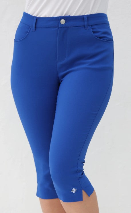 FAMARA TONAL SOLIDS PEDAL PUSHERS (Multiple Colors)