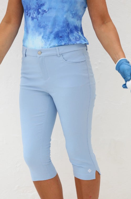 FAMARA TONAL SOLIDS PEDAL PUSHERS (Multiple Colors)