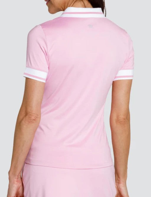 Tail Better HIBISCUS PALMS Short Sleeve Greer Top