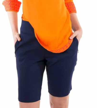 Gretchen Scott GripeLess Bermuda Solid Short 9" (Multiple Colors)