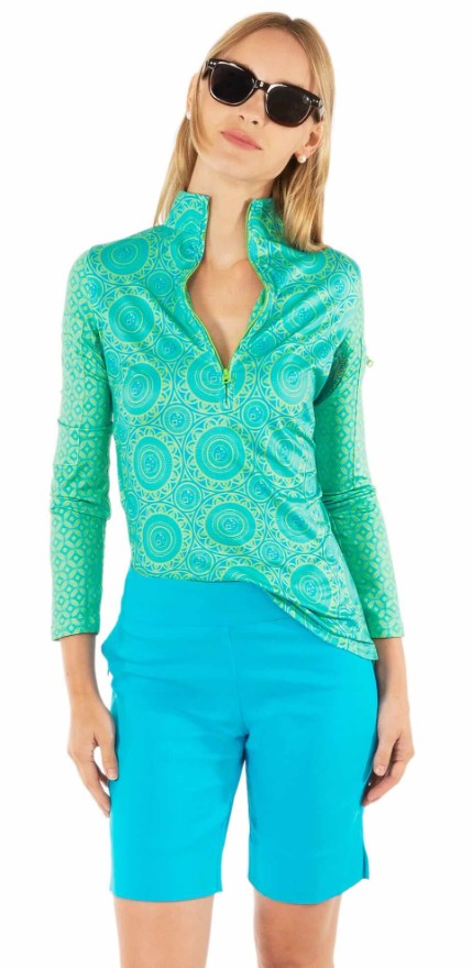 Gretchen Scott GripeLess Bermuda Solid Short 9" (Multiple Colors)