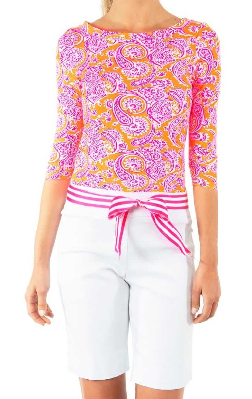 Gretchen Scott GripeLess Bermuda Solid Short 9" (Multiple Colors)