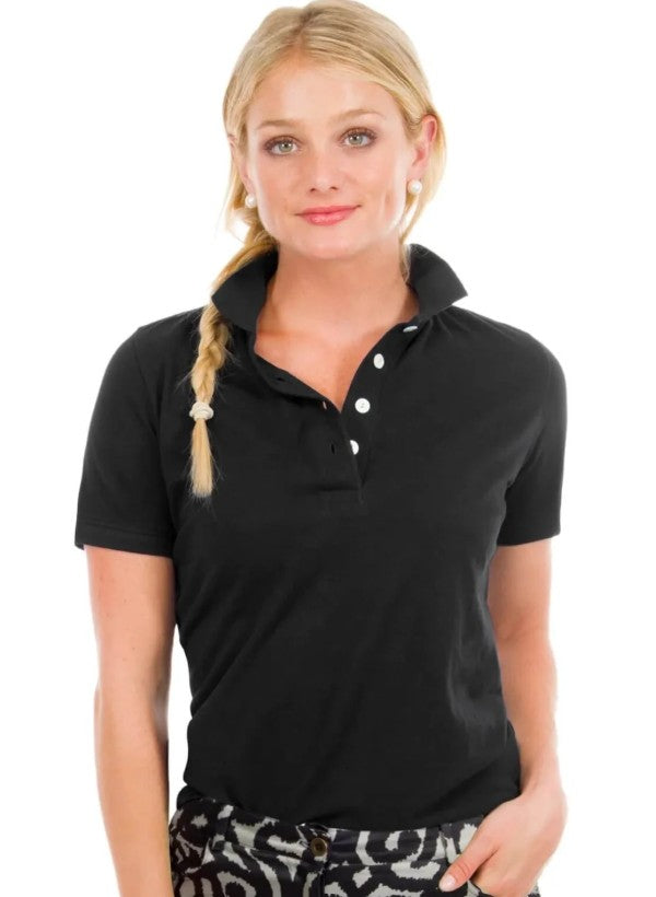 Gretchen Scott Gripeless Cotton Piqué Polo Shirt (Multiple Colors)