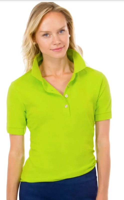 Gretchen Scott Gripeless Cotton Piqué Polo Shirt (Multiple Colors)