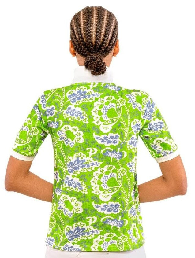 Gretchen Scott Gripeless Flora Polo Shirt (Multiple Colors)