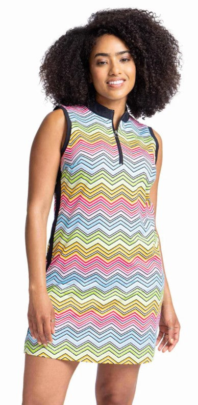 Kinona HANALEI HEADED TO 19 SLEEVELESS GOLF DRESS 34"