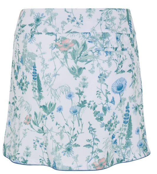 Greg Norman HIBISCUS BOTANICAL FLORAL SKORT 16"