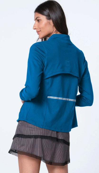 Lucky in Love STRIPE IT UP High Neck Zip Jacket