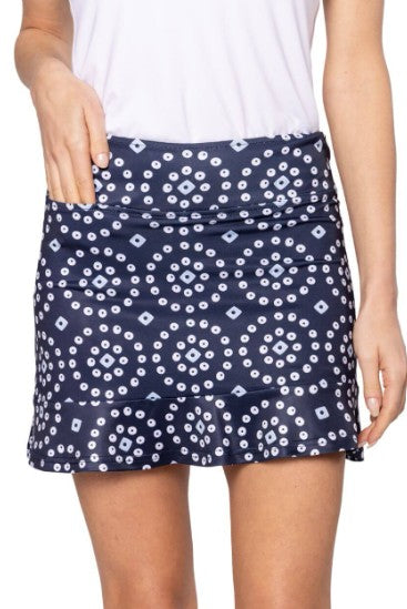 Golftini Skort 16.5" or 17.5" in Hidden Treasure