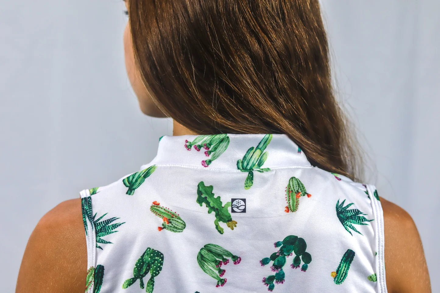 Hill Love Golf Euphorbia Cacti Sleeveless