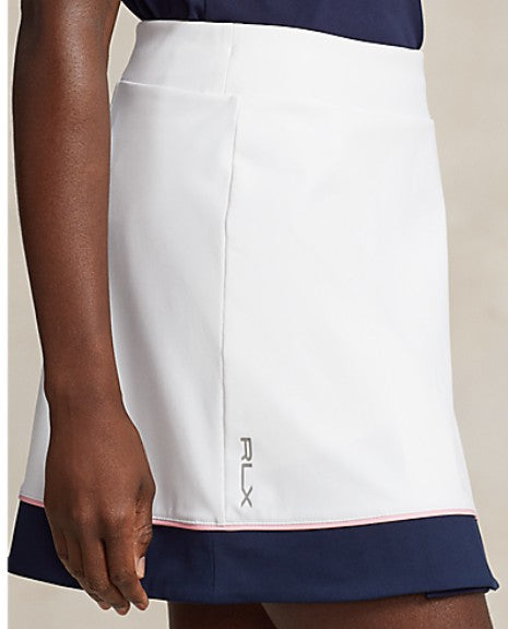 Ralph Lauren RLX INTERLOCK BANDED WRAP SKORT 17"