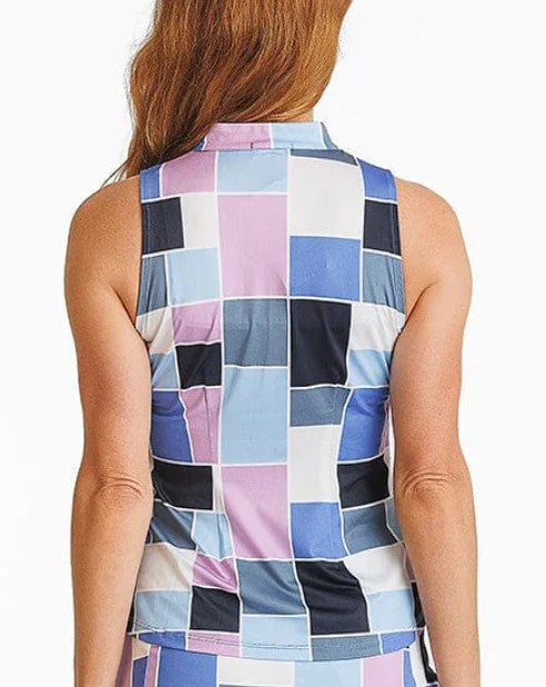 Amy Sport COLOR BLOCK ISABEL SLEEVELESS TOP