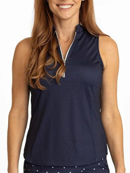 Amy Sport CLASSIC Isabel Sleeveless Top IN NAVY