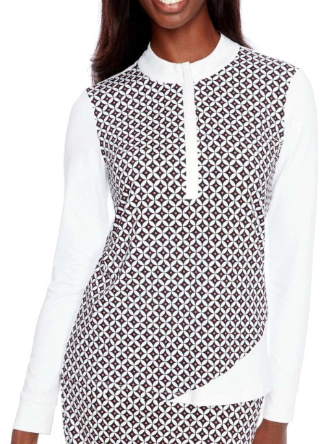 Swing Control JETSONS LONG-SLEEVE ZIPPERED VELOCITY TOP