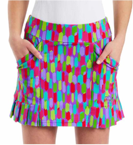 TZU TZU KENLEY JOLLY RANCHER SKORT 16"