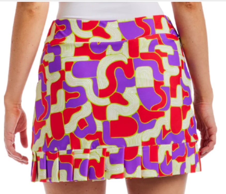 TZU TZU KENLEY PUZZLER SKORT 16"