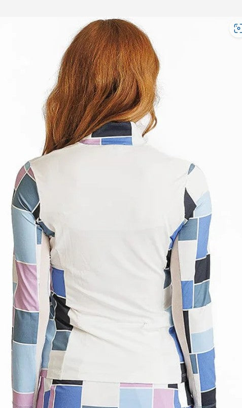 Amy Sport COLOR BLOCK Katelyn Long Sleeved Top