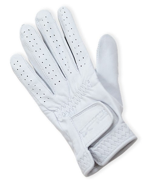 Ralph Lauren RLX LEATHER GOLF GLOVE in WHITE