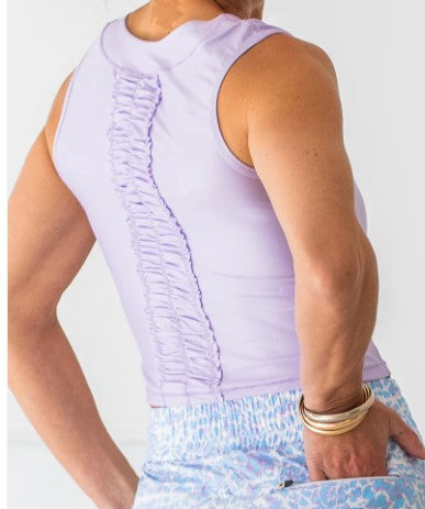 The Bubble Lexi Crop Sleeveless Solid Top (Multiple Colors)