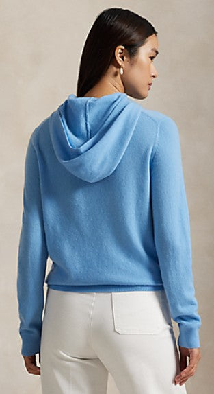 Ralph Lauren RLX LONG-SLEEVE WASHABLE CASHMERE HOODED SWEATER (Multiple Colors)
