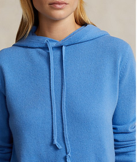 Ralph Lauren RLX LONG-SLEEVE WASHABLE CASHMERE HOODIE (MULTIPLE COLORS)