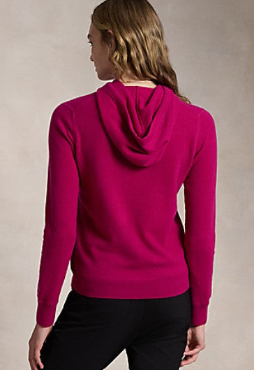 Ralph Lauren RLX LONG-SLEEVE WASHABLE CASHMERE HOODIE (MULTIPLE COLORS)