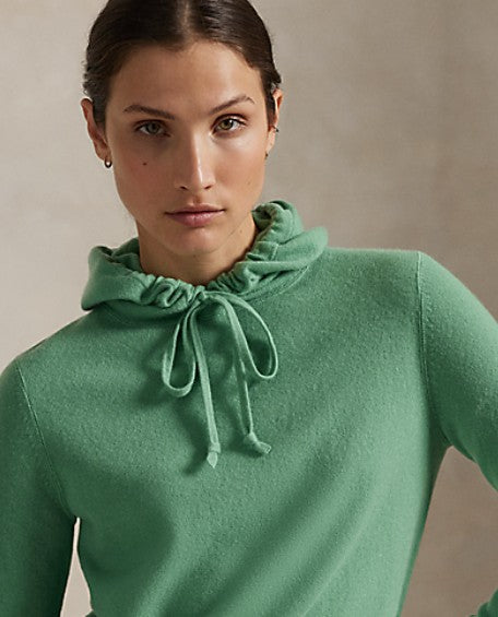 Ralph Lauren RLX LONG-SLEEVE WASHABLE CASHMERE HOODIE (MULTIPLE COLORS)