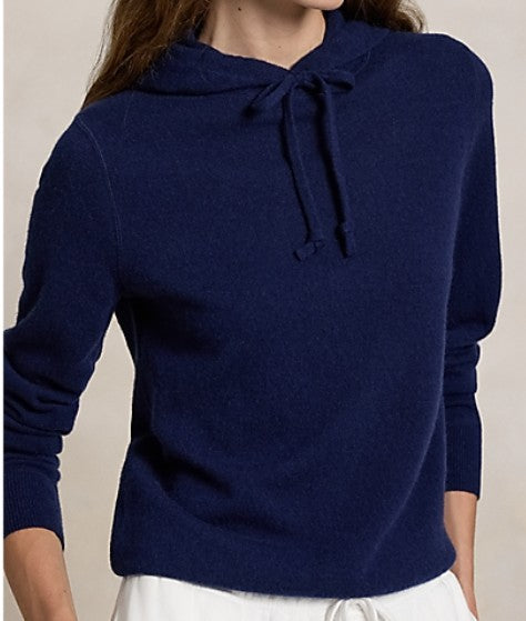 Ralph Lauren RLX LONG-SLEEVE WASHABLE CASHMERE HOODIE (MULTIPLE COLORS)