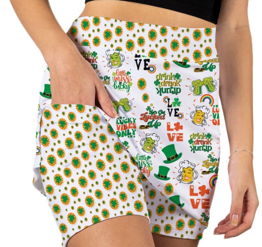 SKORT OBSESSION LUCKY LASSIE CUTE SKORT 17"
