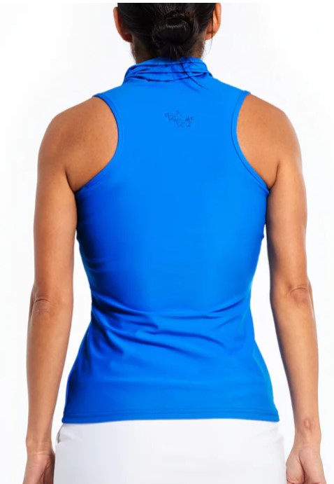 TZU TZU ZOEY V-NECK MODIFIED RACERBACK SLEEVELESS TOP (SOLID COLORS)